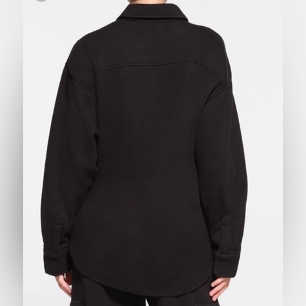 Black Zip-Front Women's Jacket - Picture 2 of 4